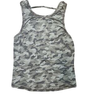 Lululemon Deep Stretch Camo tank top lightweight size 4
